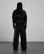 DAVRILSUPPLY Black Dvrl Knit Sweatshirts (3)