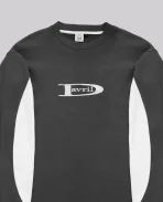 DAVRILSUPPLY Dark Grey D Crewneck Sweatshirts (2)