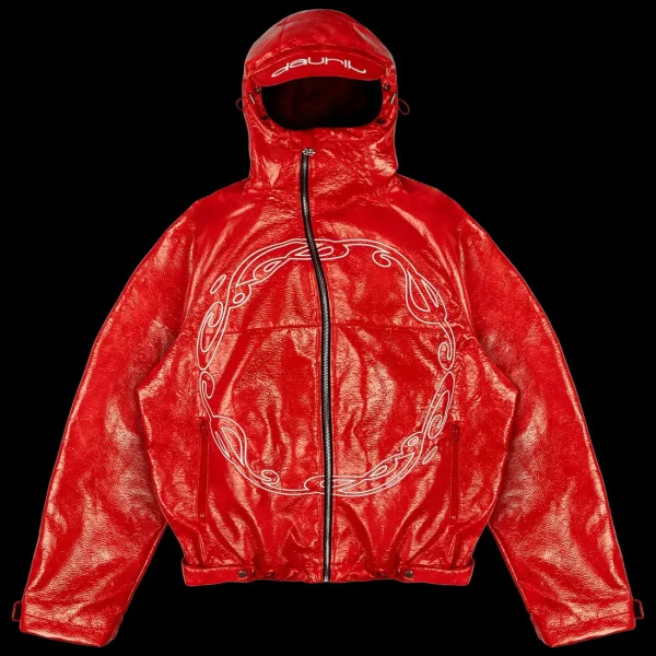 Davrilsupply Red Windbreaker Jacket (1)