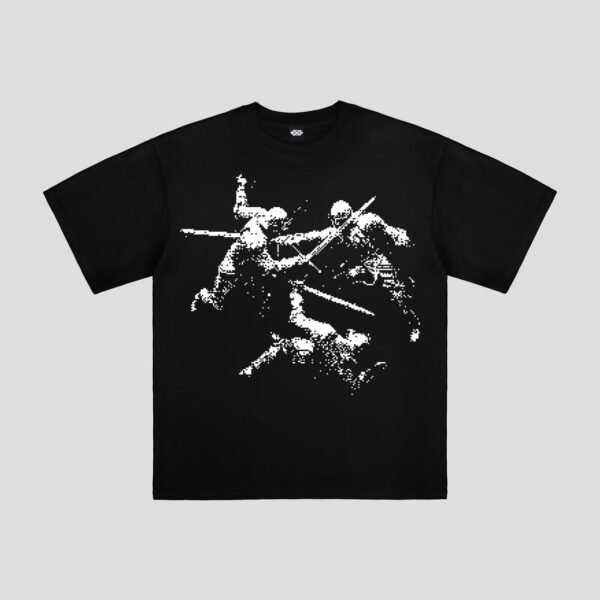 BLACK LAST DUEL T SHIRT