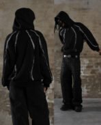 Davril Supply Atom Zip Altra Heavy Hoodie (2)