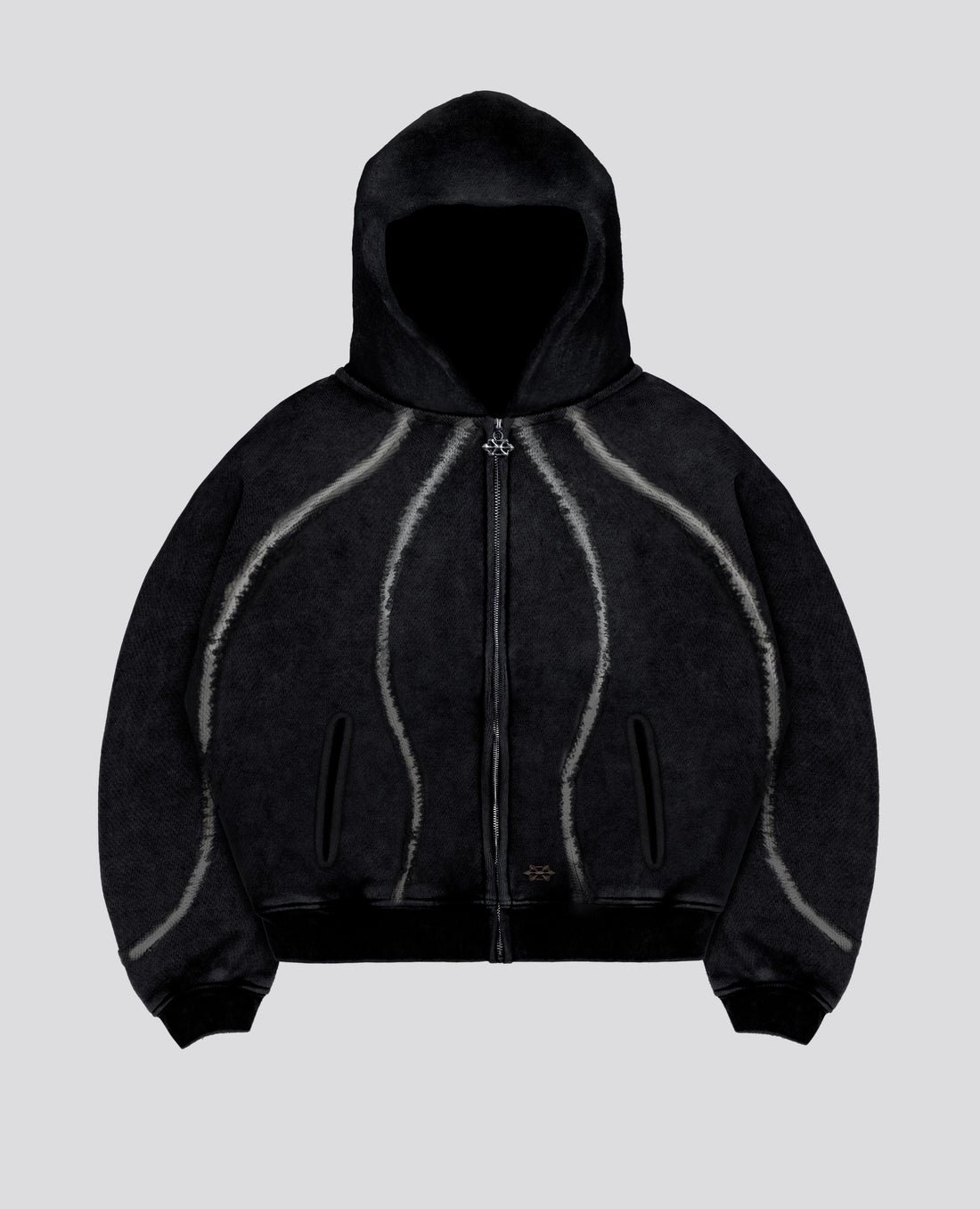 Davril Supply Atom Zip Altra Heavy Hoodie Davril Supply Atom Zip Altra Heavy Hoodie