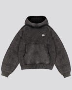 Davril Supply Black Hoodie Knit