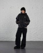 Davril Supply Black Hoodie Knit (3)