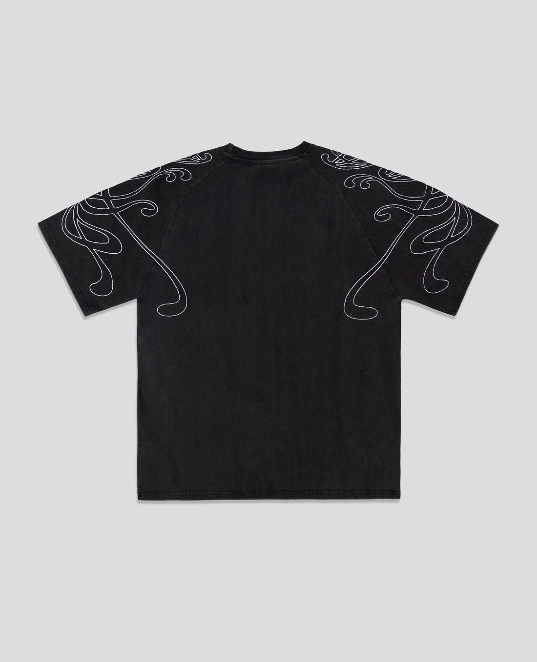 Davril Supply Black Neoart T Shirt Davril Supply Black Neoart T Shirt