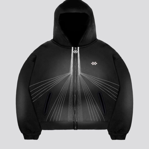 Davril Supply Black Rays Zip