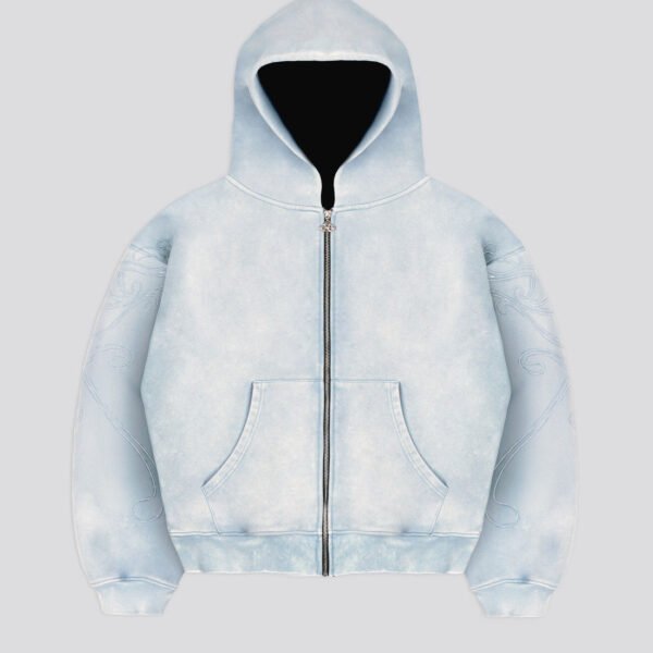 Davril Supply Blue Art Nouveau Zip