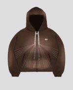 Davril Supply Brown Rays Zip