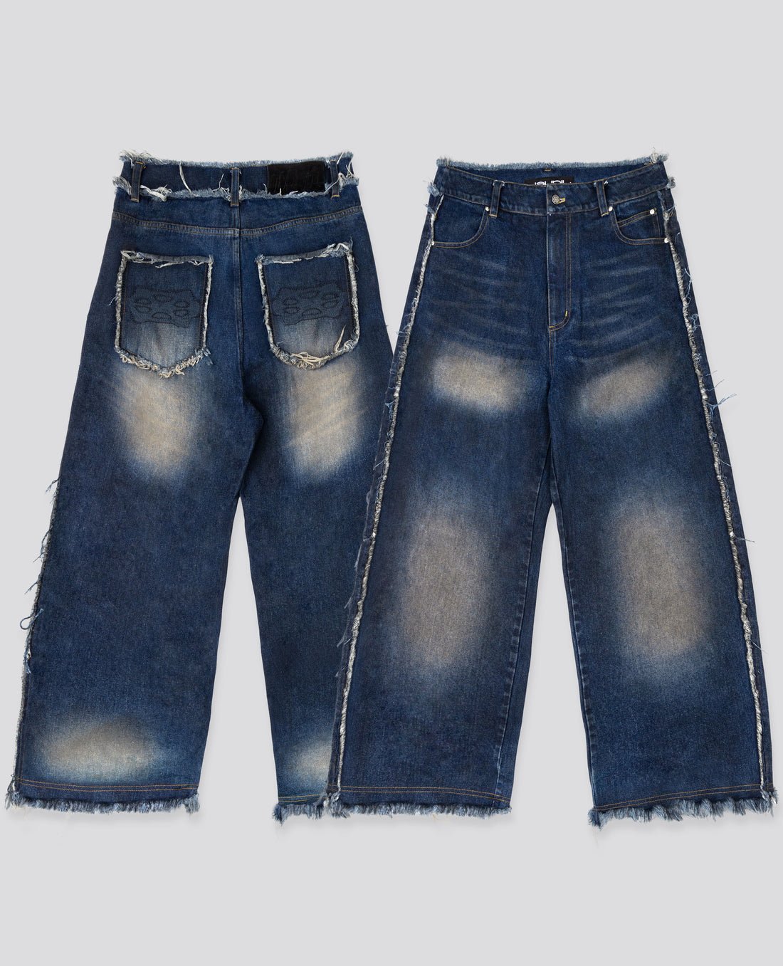 Davril Supply Dark Blue Mega Baggy Davril Supply Dark Blue Mega Baggy