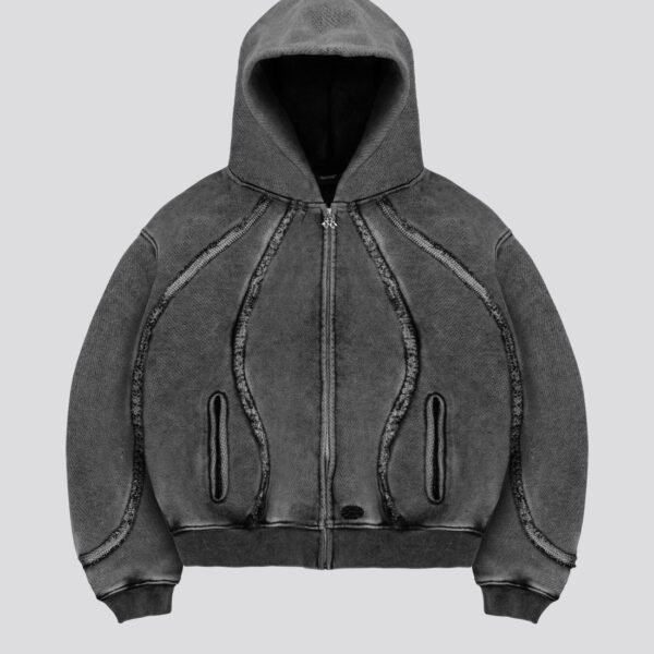 Davril Supply Grey Atom Zip Ultra Heavy