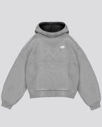 Davril Supply Grey Hoodie Knit
