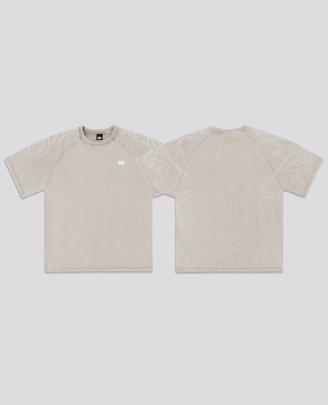 Davril Supply Grey Neoart T Shirt (2) Davril Supply Grey Neoart T Shirt (2)