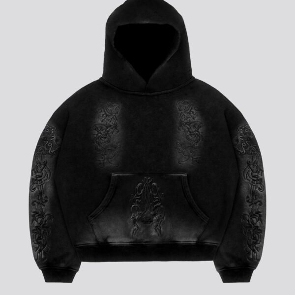 Davril Supply IVY Black Hoodie Ultra Heavy