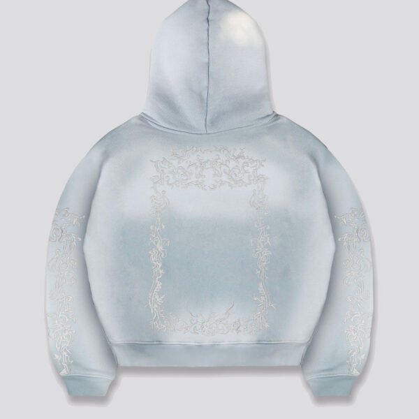 Davril Supply IVY Light Blue Hoodie Ultra Heavy (2)