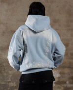 Davril Supply IVY Light Blue Hoodie Ultra Heavy (3)