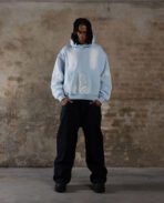 Davril Supply IVY Light Blue Hoodie Ultra Heavy (4)
