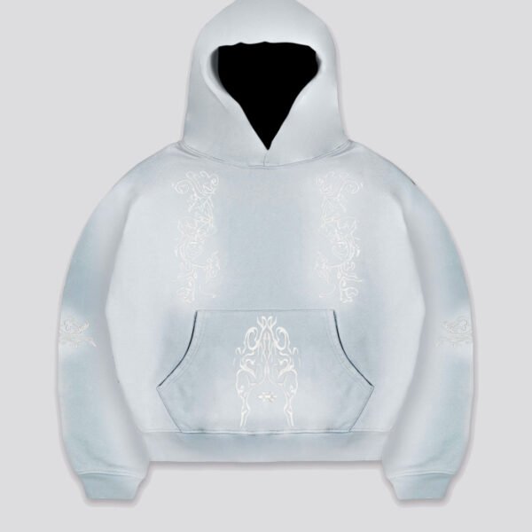 Davril Supply IVY Light Blue Hoodie Ultra Heavy