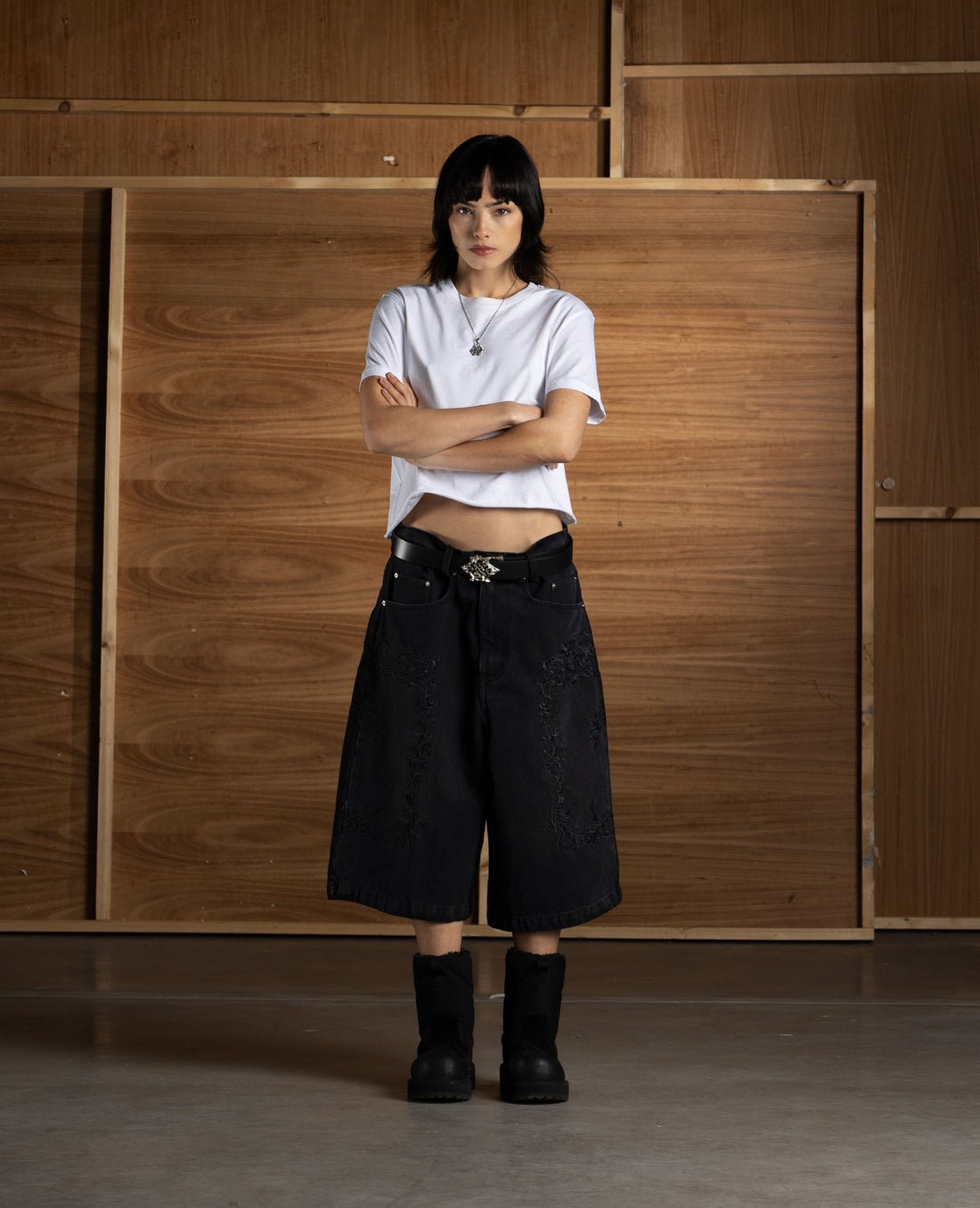 DavrilSupply Dark IVY Denim Jort (3) DavrilSupply Dark IVY Denim Jort (3)