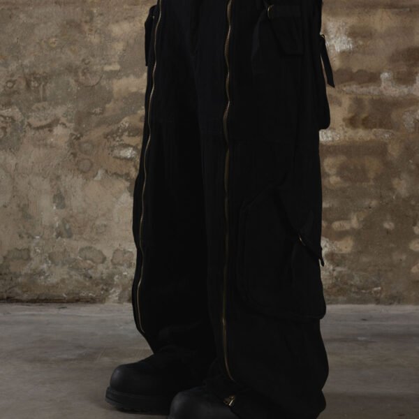 Davril Supply Black Pare Cargo Pants (2)