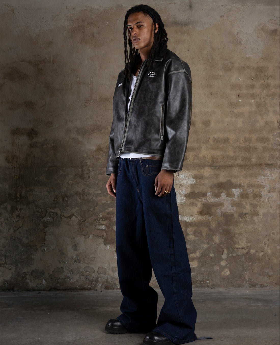 Davril Supply Faded Lather Jacket (2) Davril Supply Faded Lather Jacket (2)