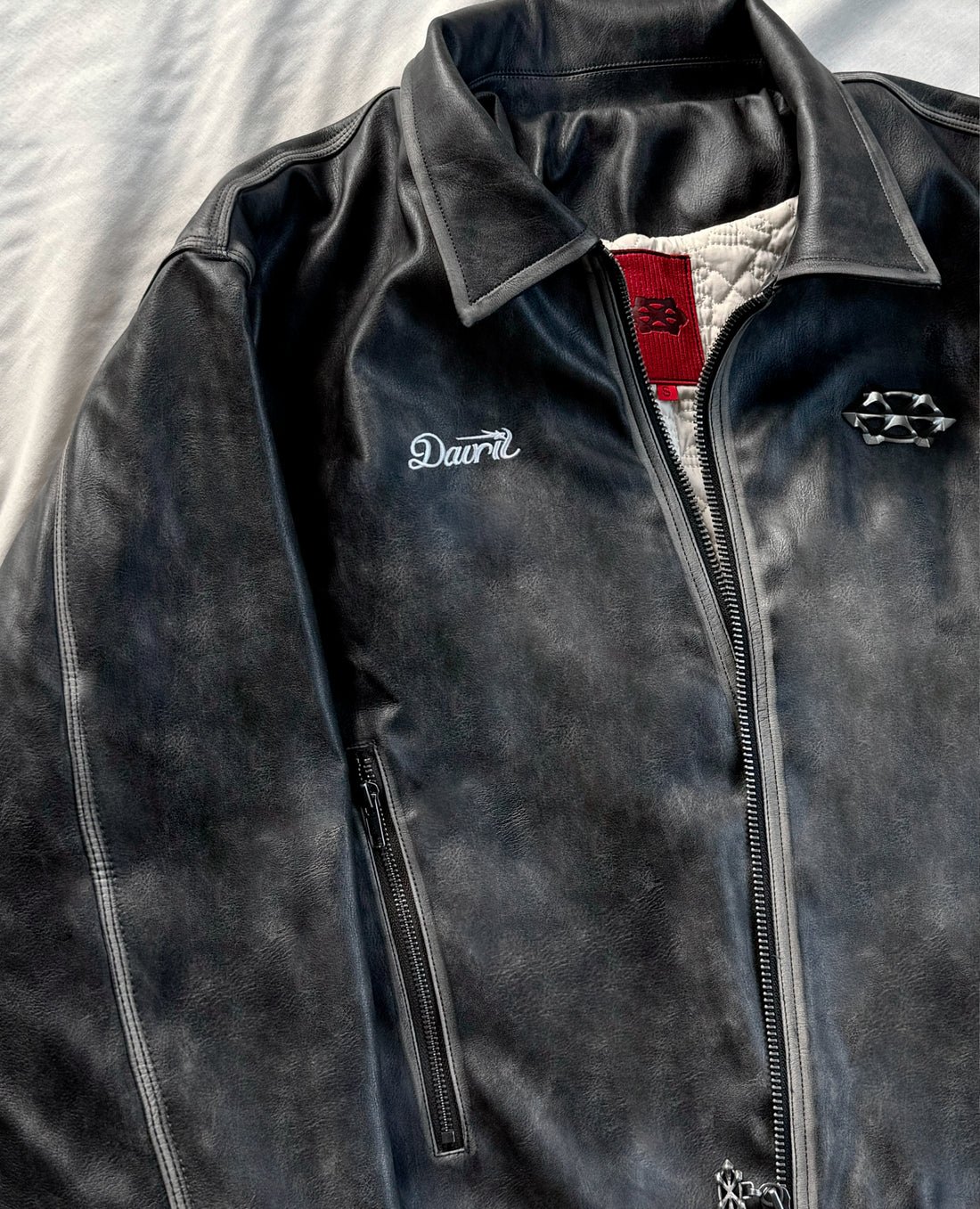 Davril Supply Faded Lather Jacket (3) Davril Supply Faded Lather Jacket (3)