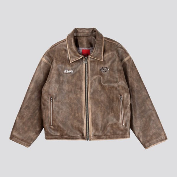 Davril Supply Faded Lather Jacket (4)