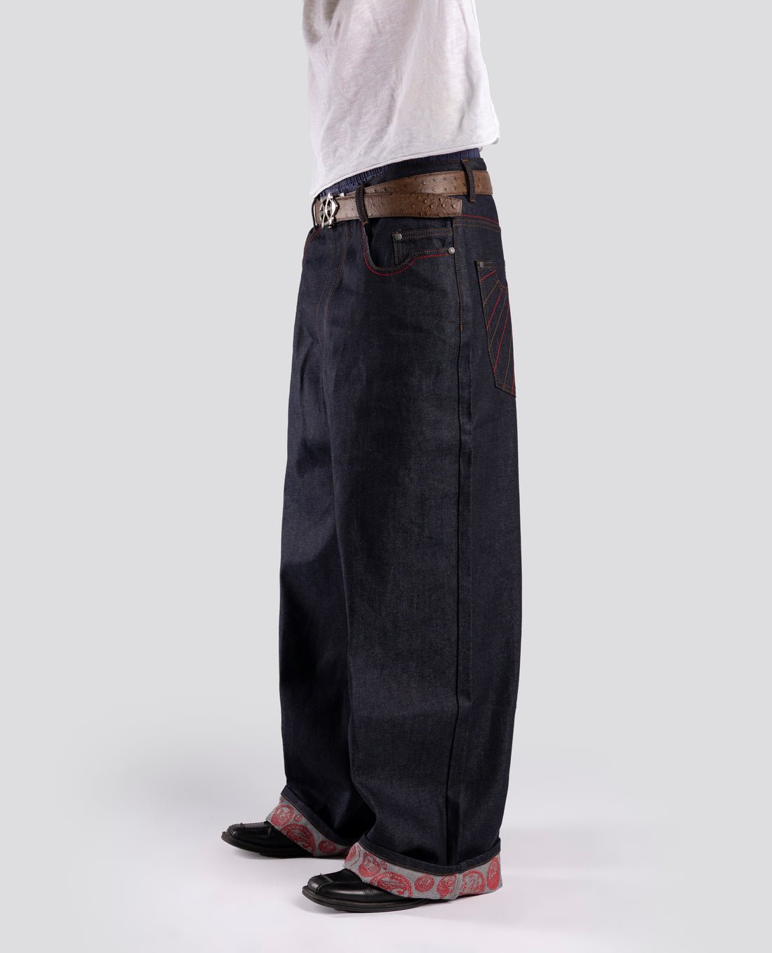 Davril Supply Inside Out Raw Denim Ultra Loose Fit (3) Davril Supply Inside Out Raw Denim Ultra Loose Fit (3)