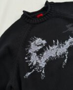 Davrilsupply Black Lostbeast Knitwear