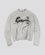 Davrilsupply White Lostbeast Knitwear