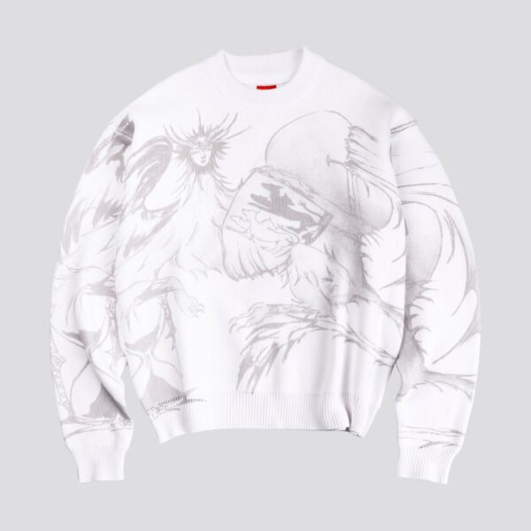 Tricot blanc Behemoth de DavrilSupply