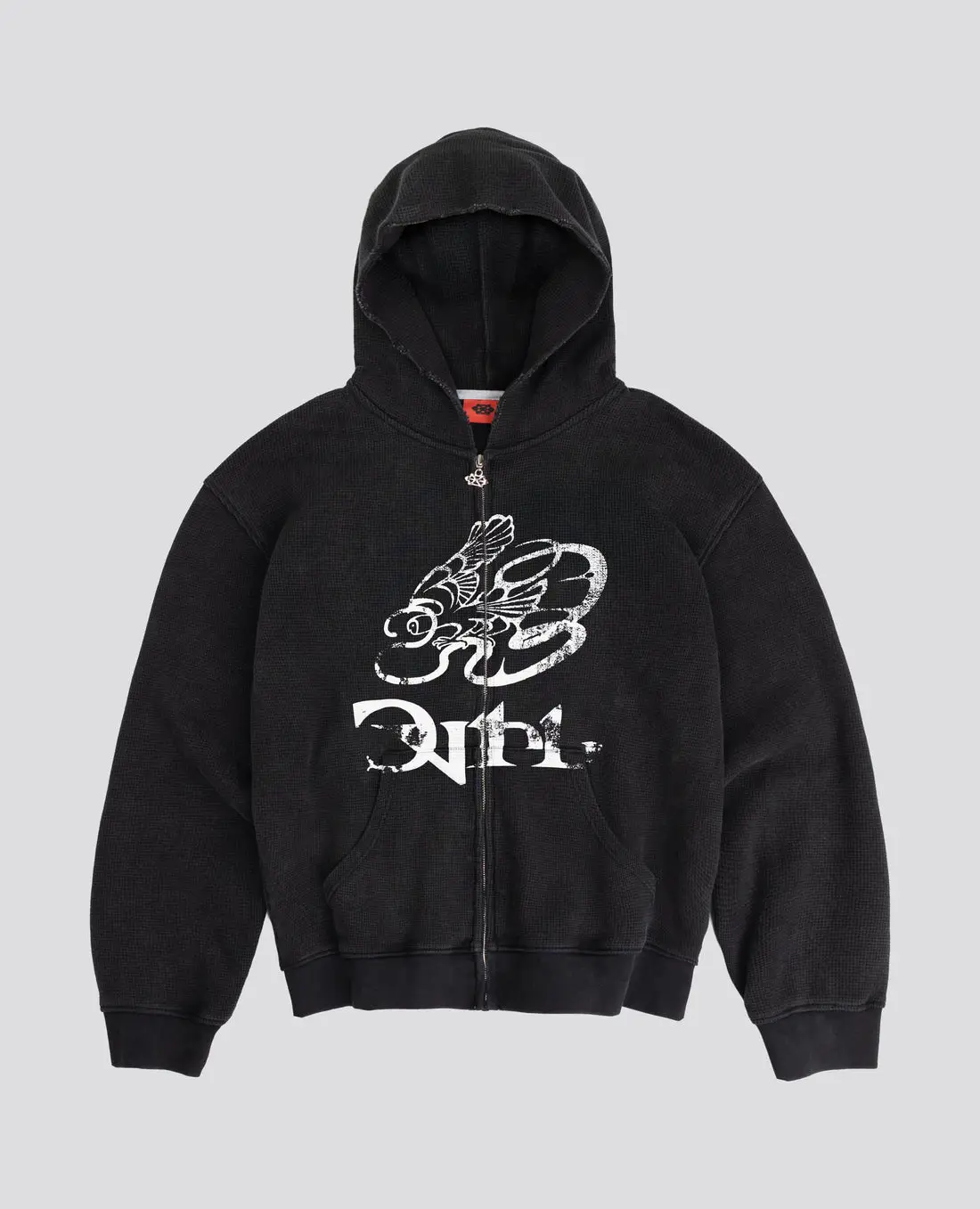 DavrilSupply Black Battle Waffle Zip (2)