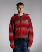 Fermeture éclair dégradée rouge solaire DavrilSupply