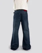 Jean bootcut bleu DavrilSupply pour tous les jours (3)