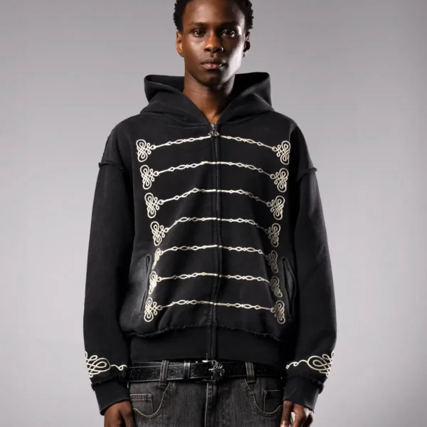 DavrilSupply Black Empire Zip