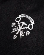 DavrilSupply Fermeture éclair classique en fourrure noire (3)