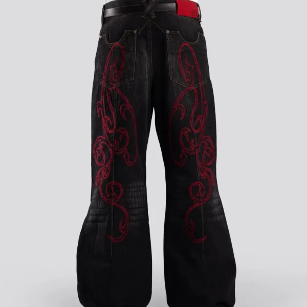 DavrilSupply Jean bootcut Fly Mantik noir