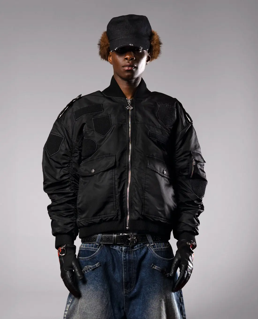 DavrilSupply Veste à patchs DavrilSupply Veste à patchs