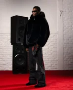 DavrilSupply Veste en fausse fourrure noire (3)