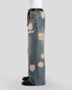 Denim DavrilSupply Ultra Loose à badges bleus (2)