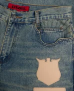 Denim DavrilSupply Ultra Loose à badges bleus (6)