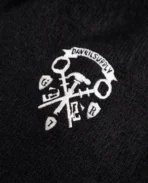 DavrilSupply Fermeture éclair classique en fourrure noire (3)