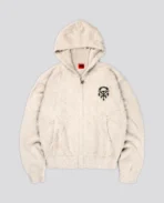 DavrilSupply Gris Classique Fourrure Fermeture Éclair (2)