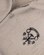 DavrilSupply Gris Classique Fourrure Fermeture Éclair (3)