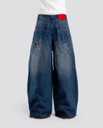 Jean Hussard coupe ultra large pour tous les jours (2)