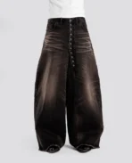 Jean Hussard coupe ultra large pour tous les jours (8)