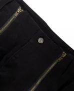 Pantalon cargo noir Para de Davrilsupply (4)