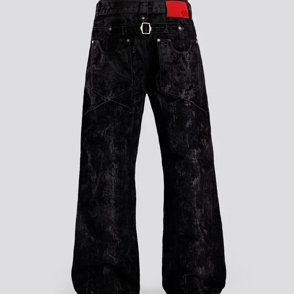 Pantalon en velours Black Knuckle Bootcut de Davrilsupply (2)