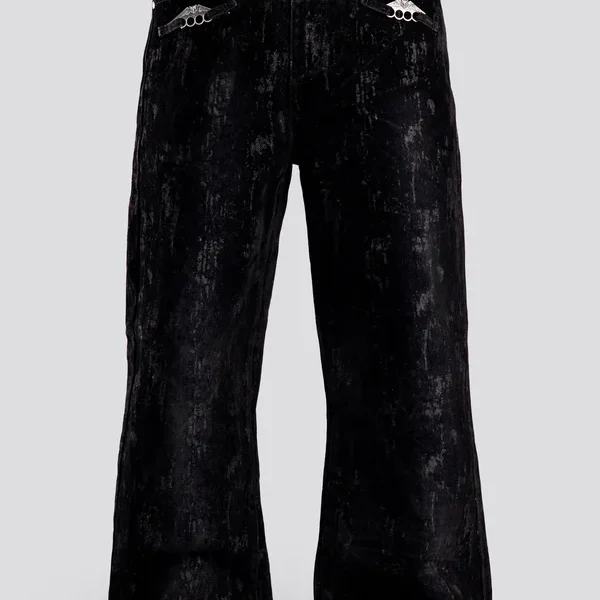 Pantalon en velours Black Knuckle Bootcut de Davrilsupply