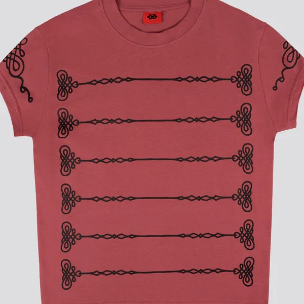 T shirt Davrilsupply Red Empire