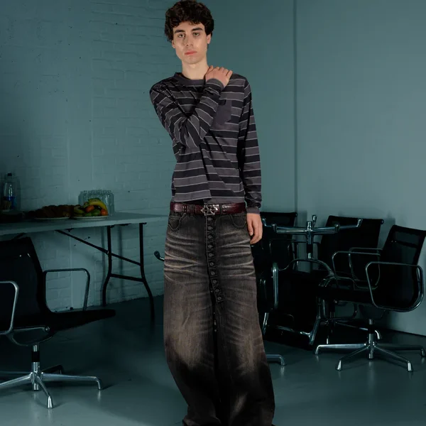 T shirt à manches longues Davrilsupply Black Prisoner (2)